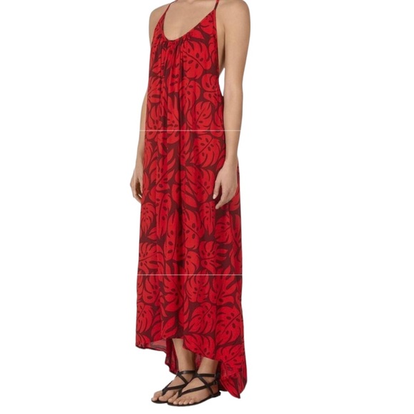 RARE! MIKOH Hamptons Dress Botanical Aegean 1 (XS / S) - Picture 6 of 8